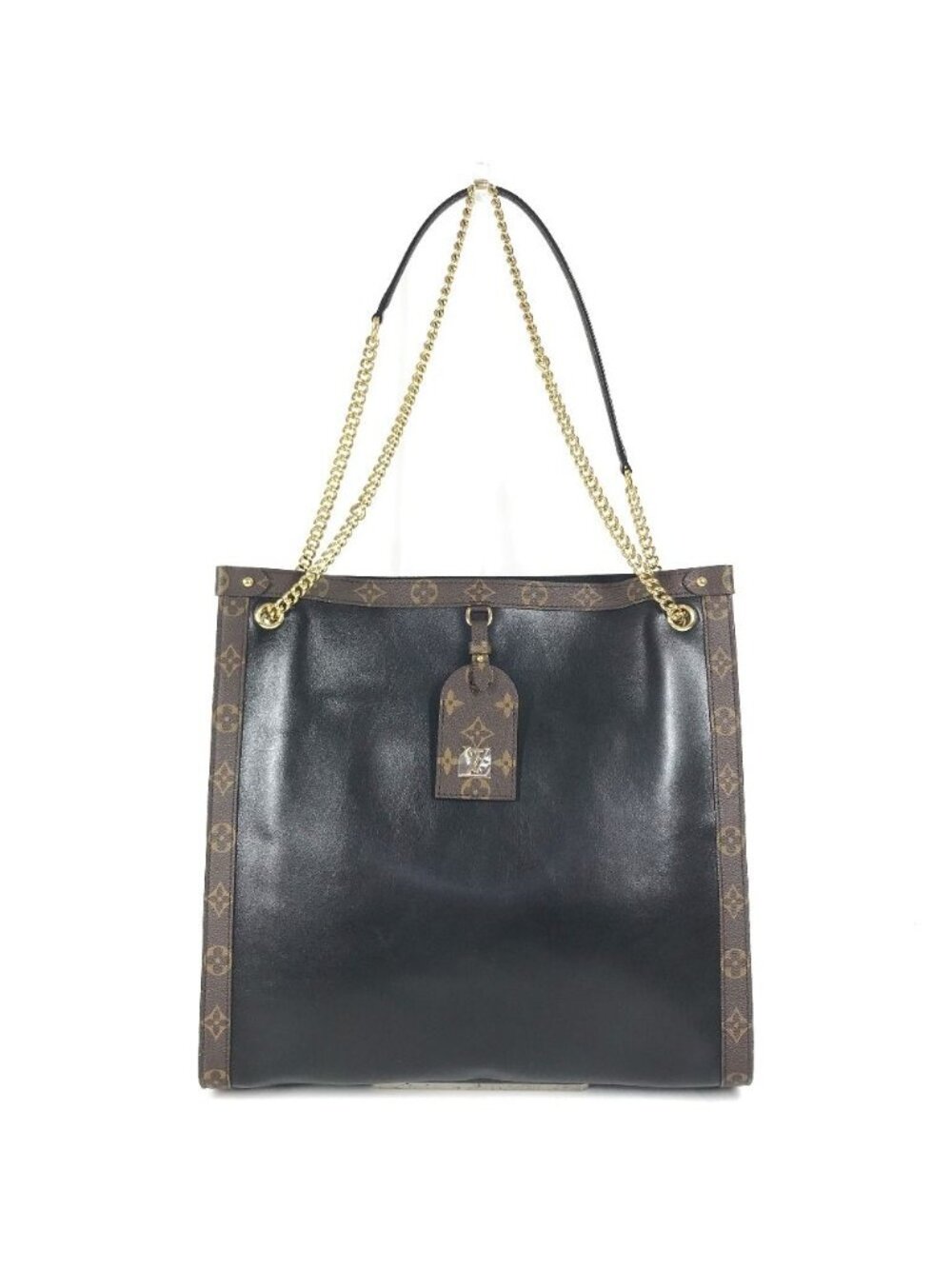 Louis Vuitton Shoulder Bag Nova MM Monogram Leather Noir Black